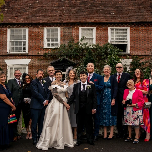 Family formal at Newtown House hotel 