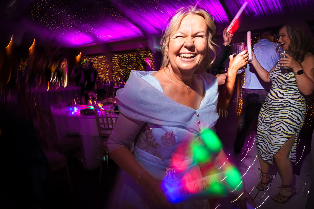 Wedding Dance floor candid fun Hampshire 