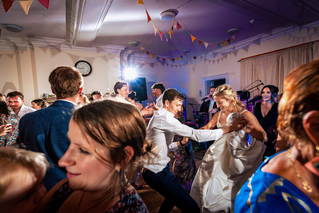 Dance floor at Great Ballard School Chichester 
