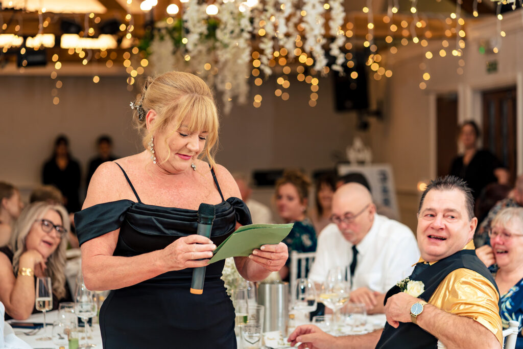 Speeches at Newtown House Hotel