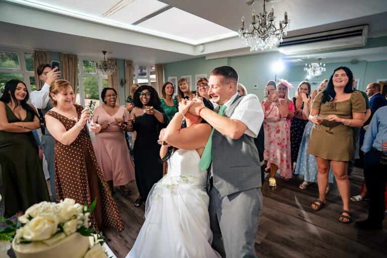 First dance at Farnham House Hotel, Surrey