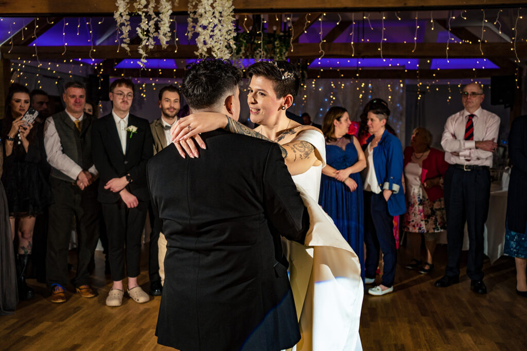 First dance at Newtown House Hotel, Hayling Island