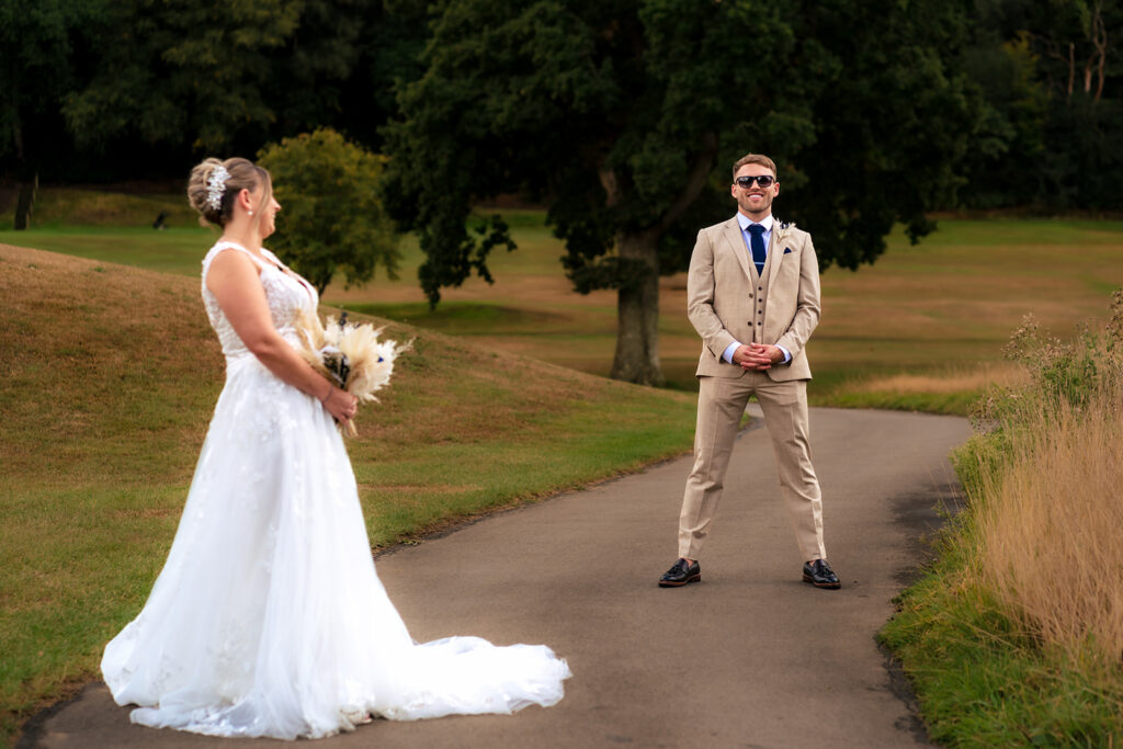 Groom on the golf course at Old Thorns Hotel and Resort, Liphook