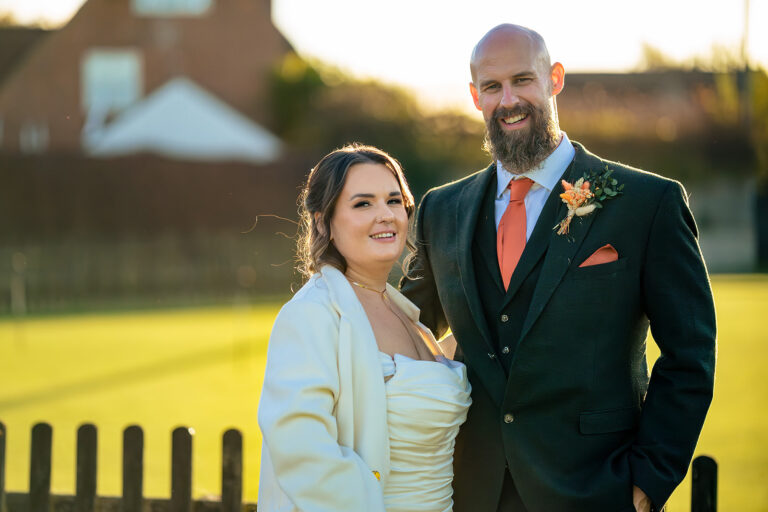 Golden hour portrait on the golf course at Skylark Golf and Country Club, Whiteley