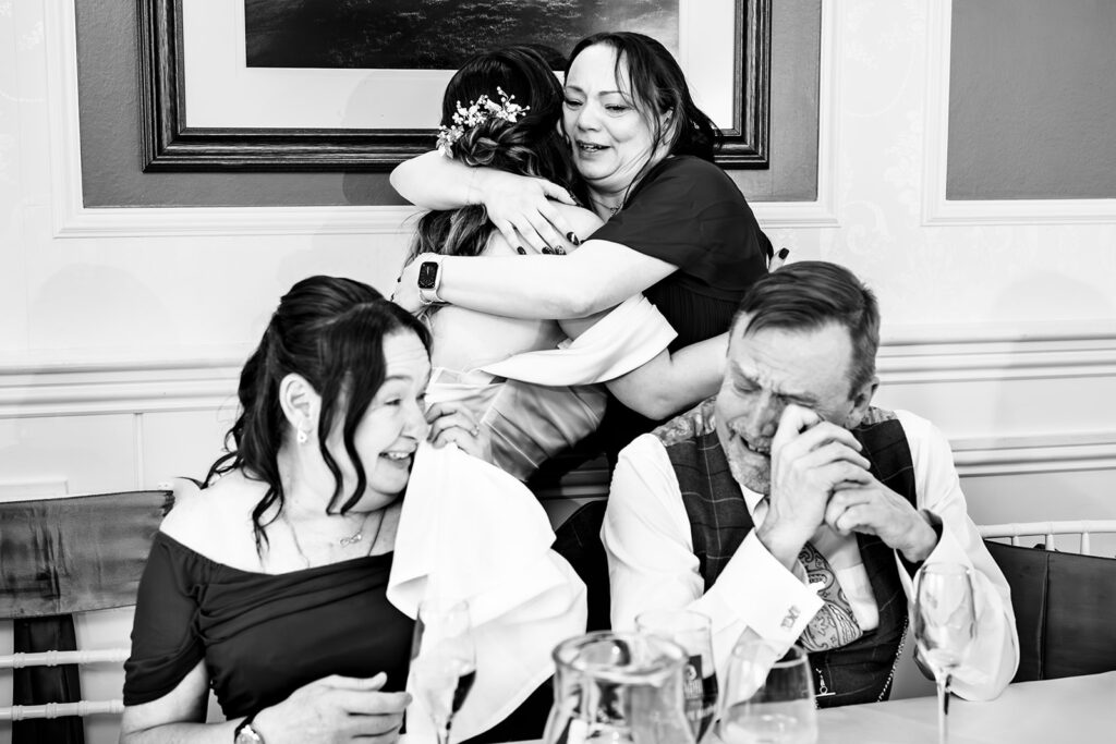 Big hugs, black and white at Skylark Golf and Country Club, Whiteley