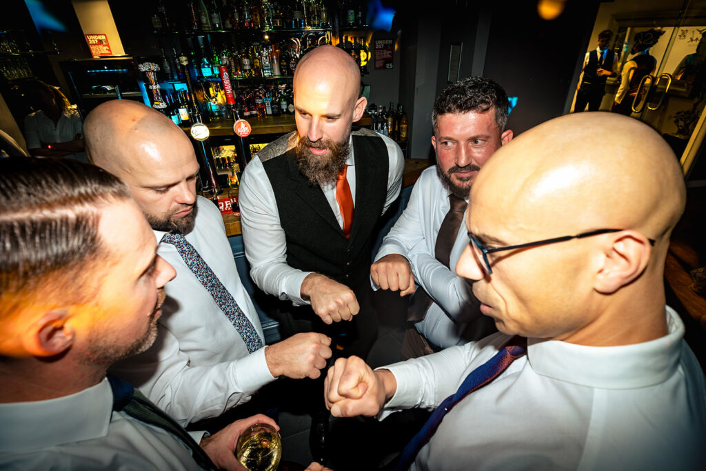 Dancefloor chaos with flash at Skylark Golf and Country Club, Whiteley