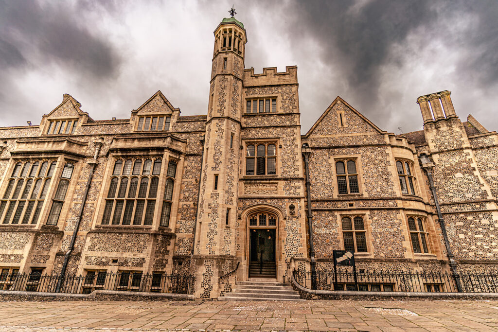 Winchester Register Office building at Winchester Register Office