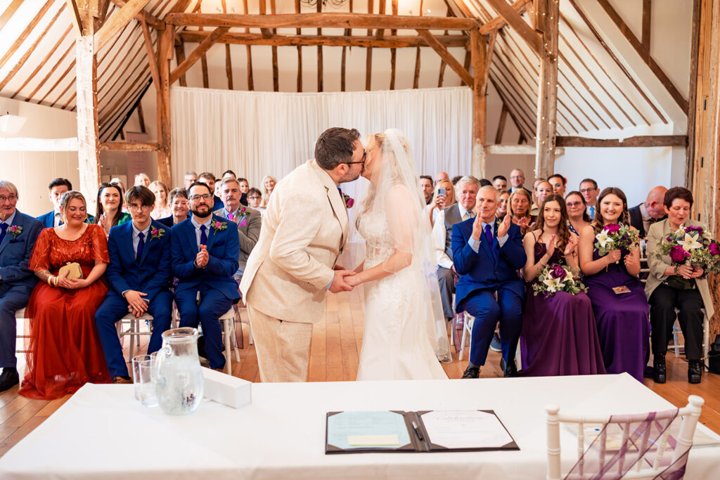 Vows in the ceremony room at Skylark Golf and Country Club, Whiteley
