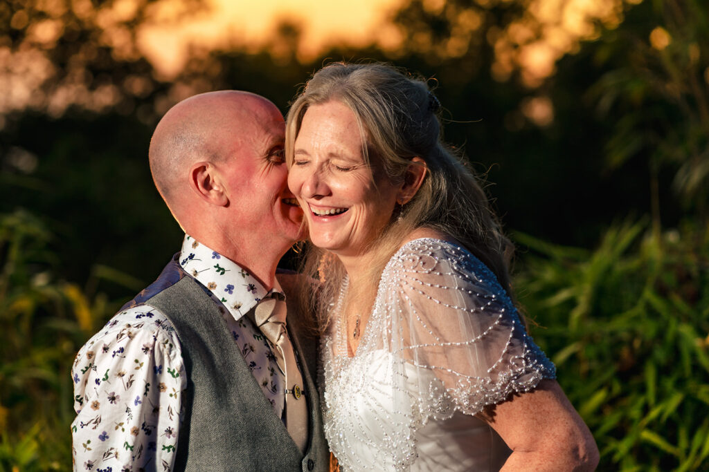 Golden hour cuddle at Lodge Hill Centre, West Sussex
