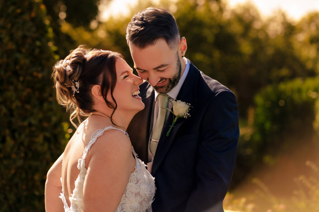 Golden hour cuddle at Newtown House Hotel, Hayling Island